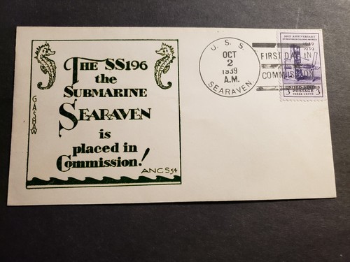 Sottomarino searaven 196 - sottomarino, ss-196