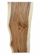 Piano tavolo legno massello bordo albero Suar legno tavolo da pranzo piano tavolo in legno tavolo da pranzo