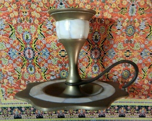 610 antica bugia candelabro - bugia,