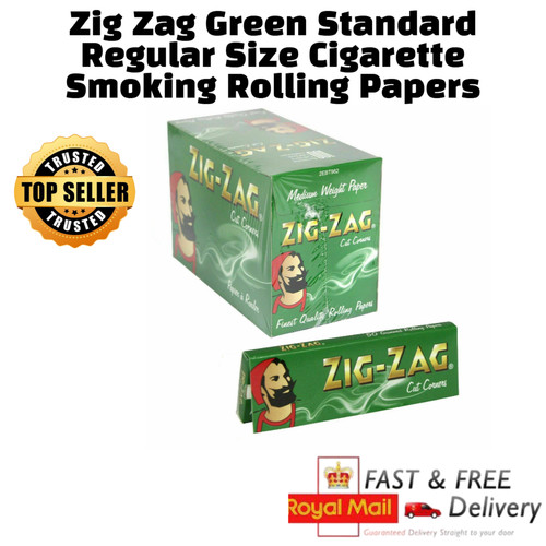 Zig zag green standard - green,
