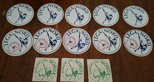 Lega nord lotto adesivi - lega,
