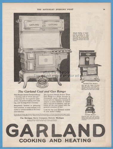 1922 michigan stove company - michigan,
