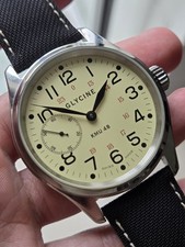 GLYCINE KMU48 MECANIQUE UNITAS SWISS 48MM MANUAL NO AUTOMATIC ETA2824