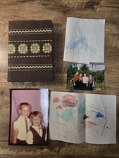 VTG 1947 Illustrated Latvian Fairy Tales (Pasaka Pasakā) Cloth HC w/ Ephemera