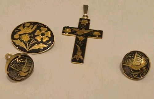 Set toledo damascato - set,