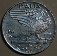 Italia 50 Centesimi 1941 XIX