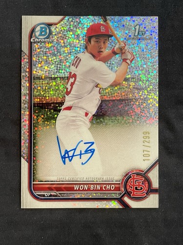 2022 bowman chrome 1st won - 2022,