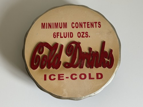 Vintage coca cola ice cold - ice, key