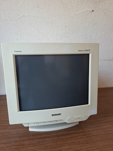 Sony trinitron multiscan 15sf - sony,