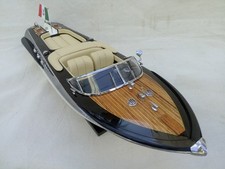 Nuovo Riva Aquarama 21" Panna Sedile Qualità Legno Modello Barca L50 Regalo Natale