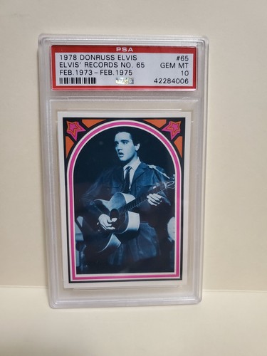 Donruss elvis presley 1978 - elvis,