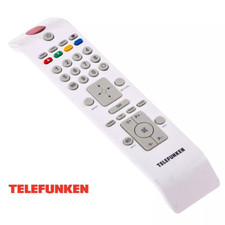 Telecomando Bianco Originale Telefunken WHITE RC-4800 TV VESTEL TE32 TE49 TE39