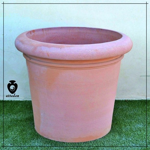 Vaso terracotta rotondo - vaso, in