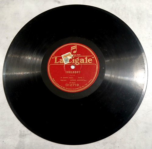 Disco grammofono giri - disco, 78