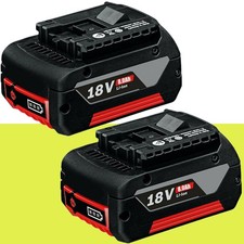 2x 8.0Ah 18V Battery For Bosch