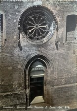 Cartolina Lanciano Chieti Chiesa di Santa Lucia viaggiata