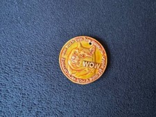 Moneta Dogecoin – Portachiavi/Ciondolo “To the Moon!”