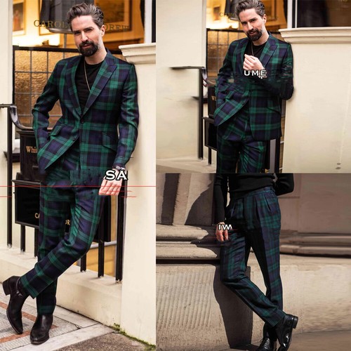 Tuta uomo scozia quadri - tuta, a