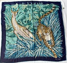 Foulard vintage Salvatore Ferragamo  100% Seta