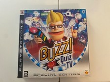 Playstation 3 Buzz! Quiz TV Special Edition con scatola + 4 Buzzers
