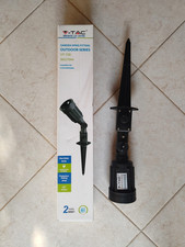 LAMPADA GIARDINO PICCHETTO CON PORTALAMPADA E27 ORIENTABILE PAR 38