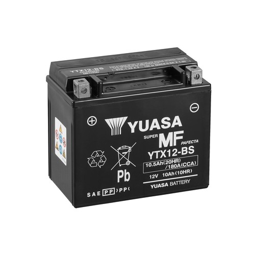 Batteria yuasa ytx12 agm - batteria, ytx12-bs