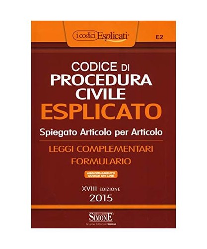 Codice procedura civile - codice,
