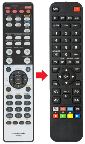 Telecomando adatto per - , marantz