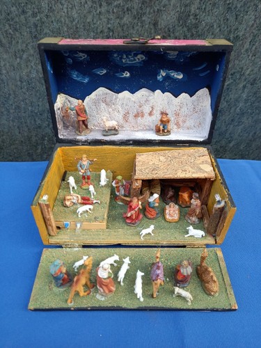 Originale presepio scatola - presepio,