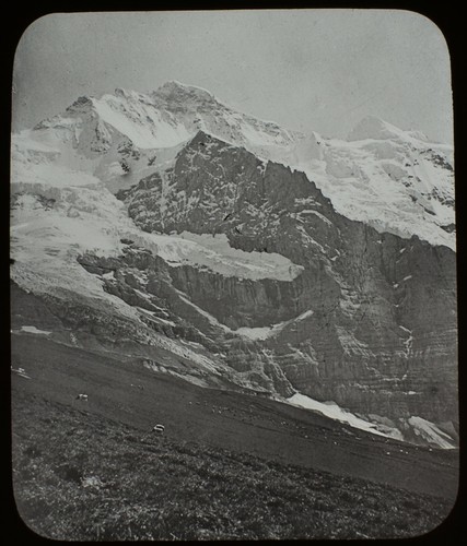 Antique magic lantern slide - antique,