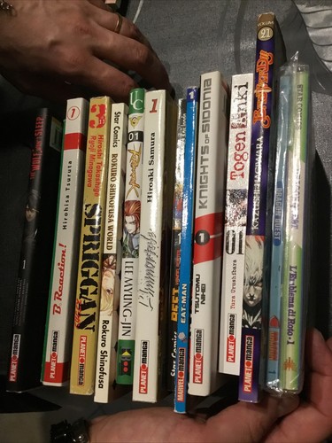 Lotto manga vari molti - molti, numeri