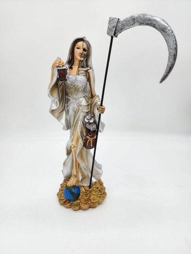 Santa muerte mitad mujer - santa,