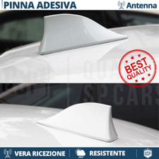 Antenna PINNA DI SQUALO Bianca PER KIA SOUL Ricezione Radio AM-FM-DAB+