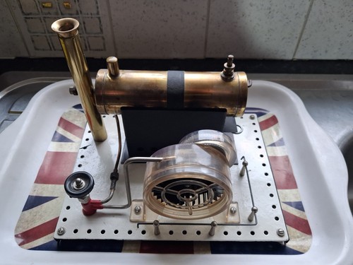 Static steam engine - engine, with