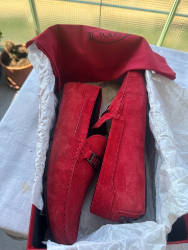 Mocassini tod ferrari rossi - tod's,