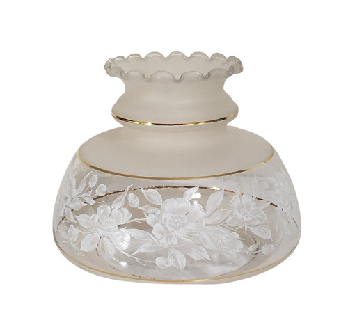 Vintage hurricane lamp shade - vintage,