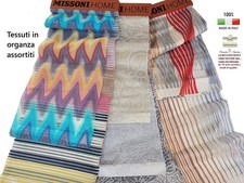 Missoni  tessuti assortiti in organza
