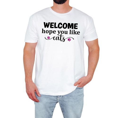 Maglietta uomo welcome hope - maglietta,