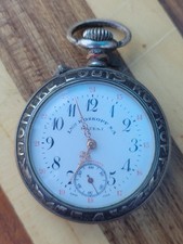 Louis Roskopf S.A. Montre À Gousset Ancienne De Chemin De Fer À Restaurer P2480