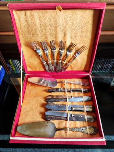 Set posate argento 1000 - posate,