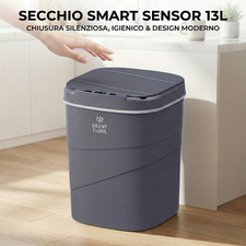 Cestino Smart 13L Sensore