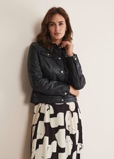 Giacca cappotto pelle - , di