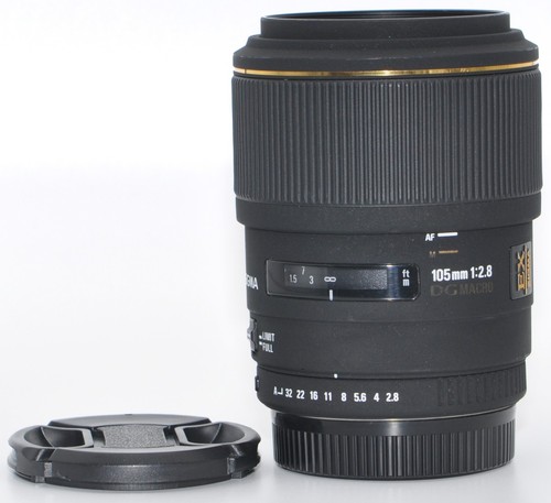 Obiettivo sigma 105mm - 2.8, ex