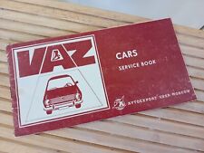 Libretto Tagliandi Originale UAZ AUTOEXPORT RUSSIA MOSCOW Service Book