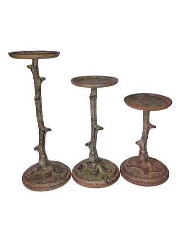 Set portacandele colonna - portacandele,