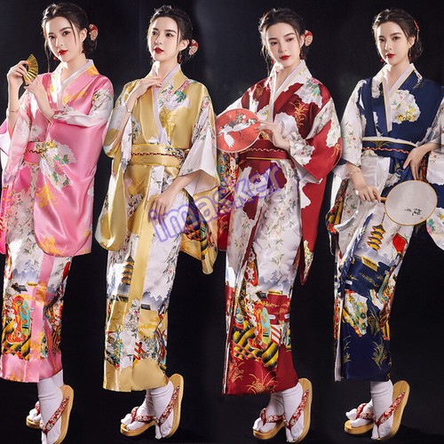 Japanese women kimono satin - women,
