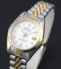 OROLOGIO DA DONNA ROLEX OYSTER PERPETUAL REF 69173 CAL 2135 NUMERI ARABI