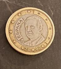 MONETA Molto Rara - DA 1 EURO ESPANA  ANNO DI CONIAZIONE 2002 - Errore di Conio