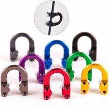 Tiro con l'arco D-Loop arco stringa rilascio alluminio anello a U arco composto tiro caccia