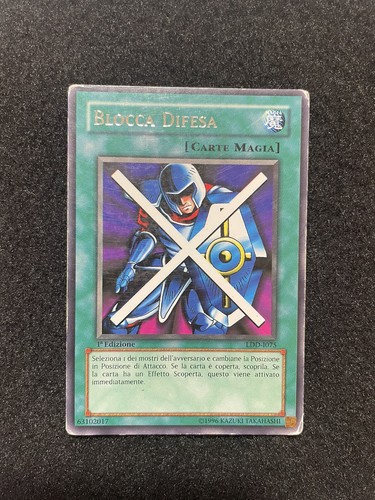 Yugioh blocca difesa rara - -,